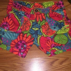 Colorful Fruit children shorts
